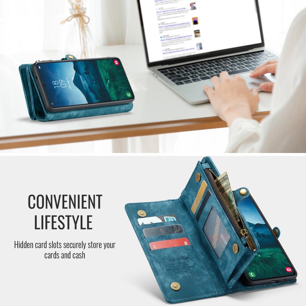 Cartera Multi-Slot Samsung Galaxy S24 FE Azul