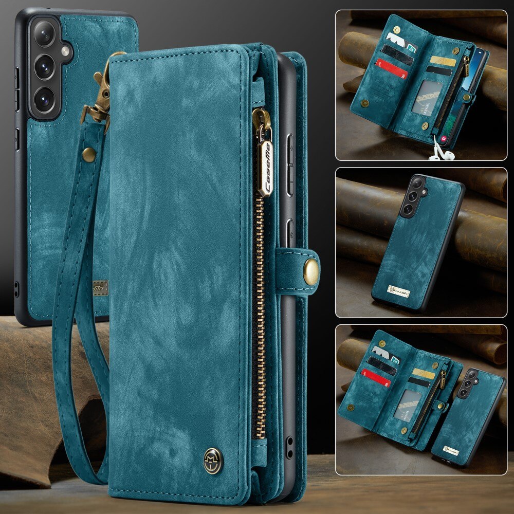 Cartera Multi-Slot Samsung Galaxy S24 FE Azul