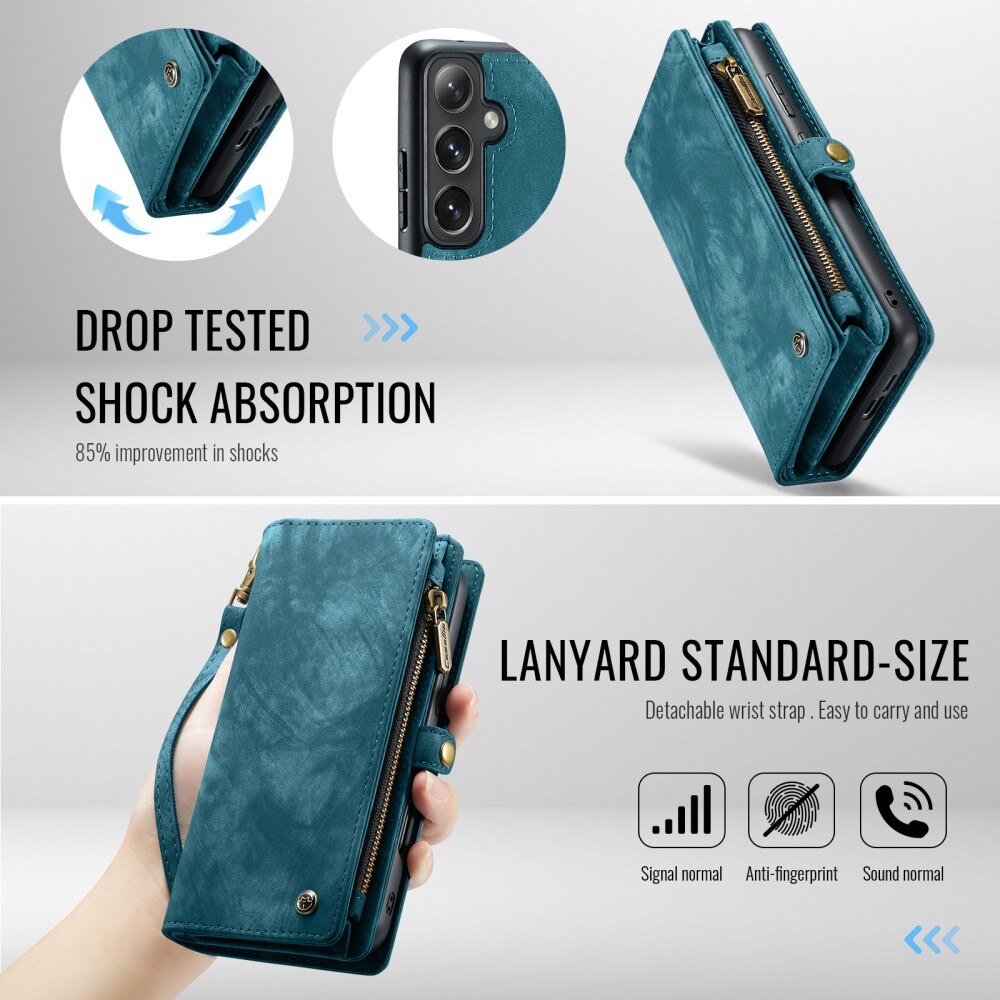 Cartera Multi-Slot Samsung Galaxy S24 FE Azul
