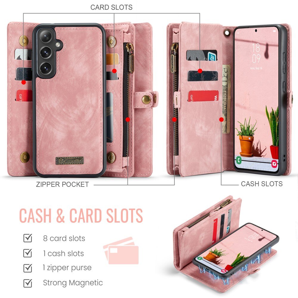 Cartera Multi-Slot Samsung Galaxy S24 FE Rosa