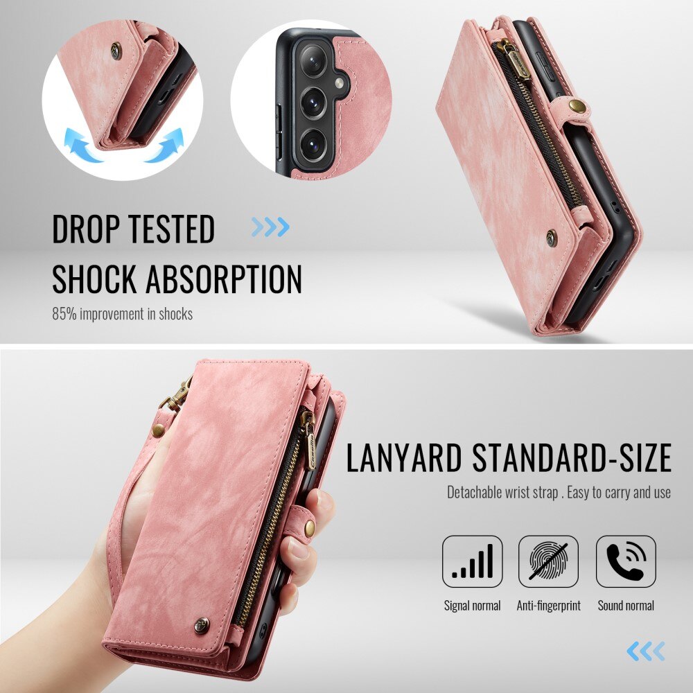 Cartera Multi-Slot Samsung Galaxy S24 FE Rosa