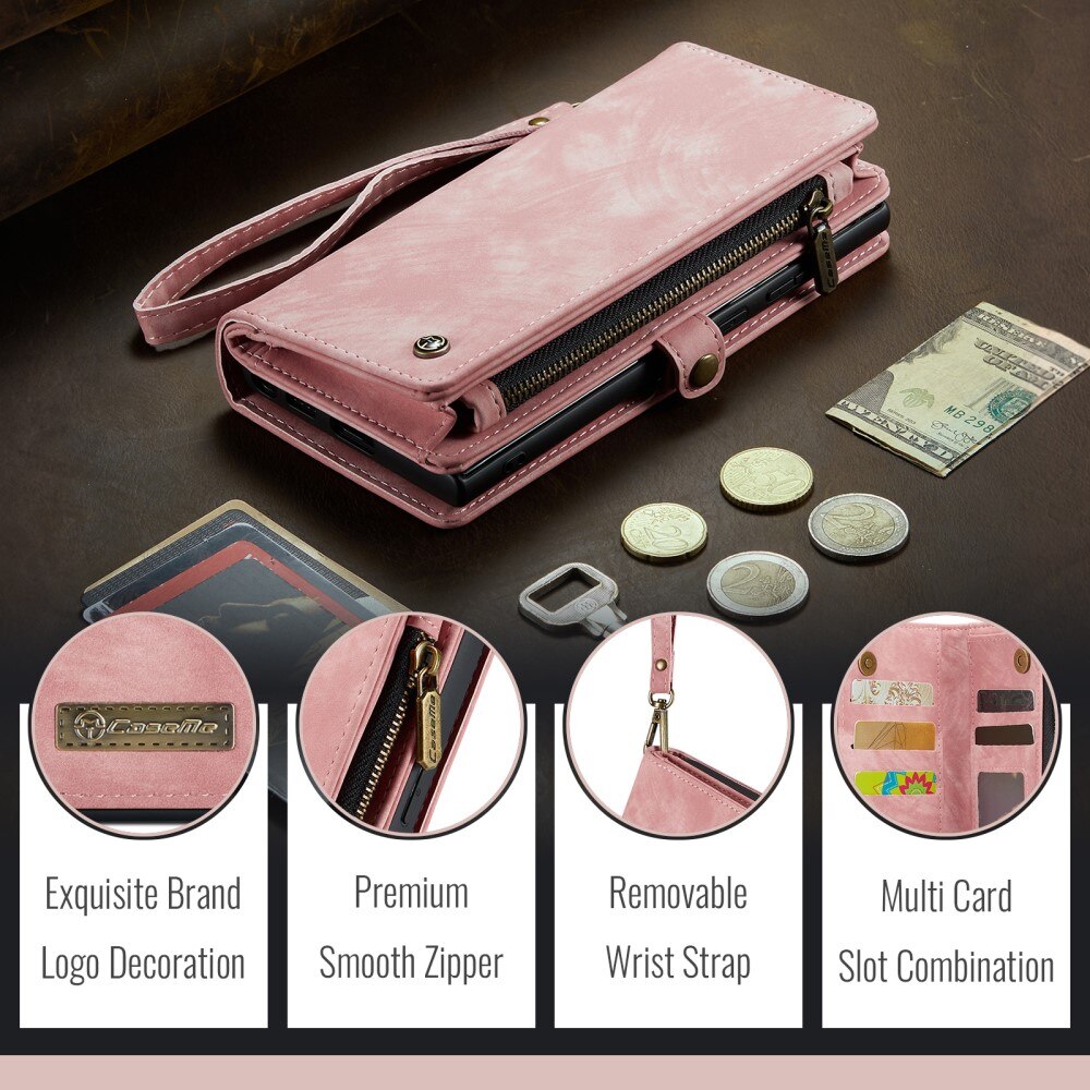 Cartera Multi-Slot Samsung Galaxy S24 FE Rosa
