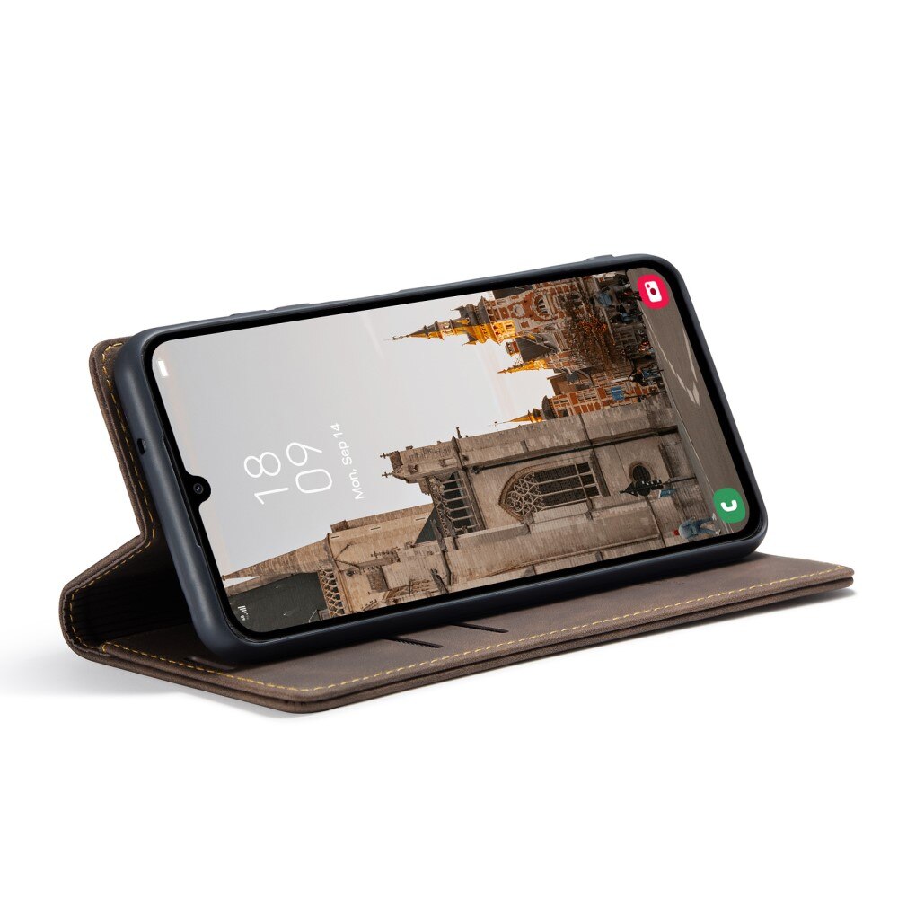 Funda delgada con solapa Samsung Galaxy A16 Marrón