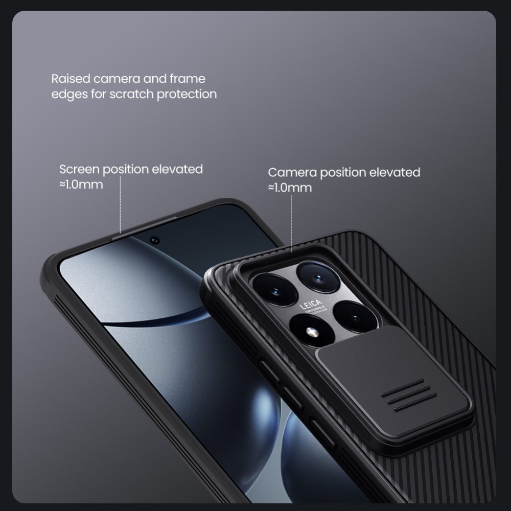 Funda CamShield Xiaomi 14T Negro
