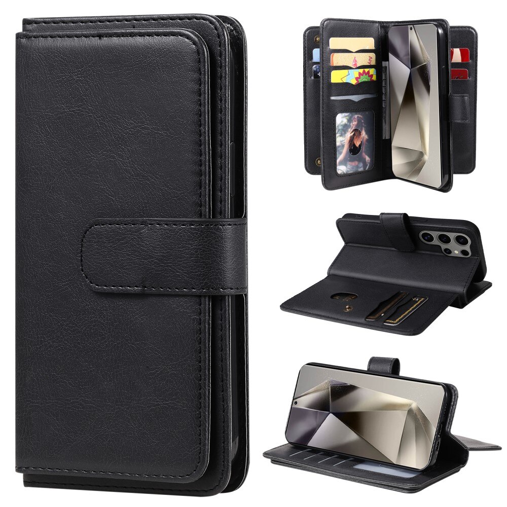Funda cartera Multi-slot Samsung Galaxy S25 Ultra, negro