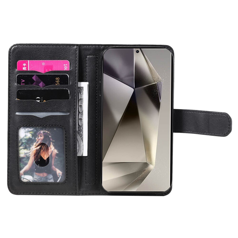 Funda cartera Multi-slot Samsung Galaxy S25 Ultra, negro