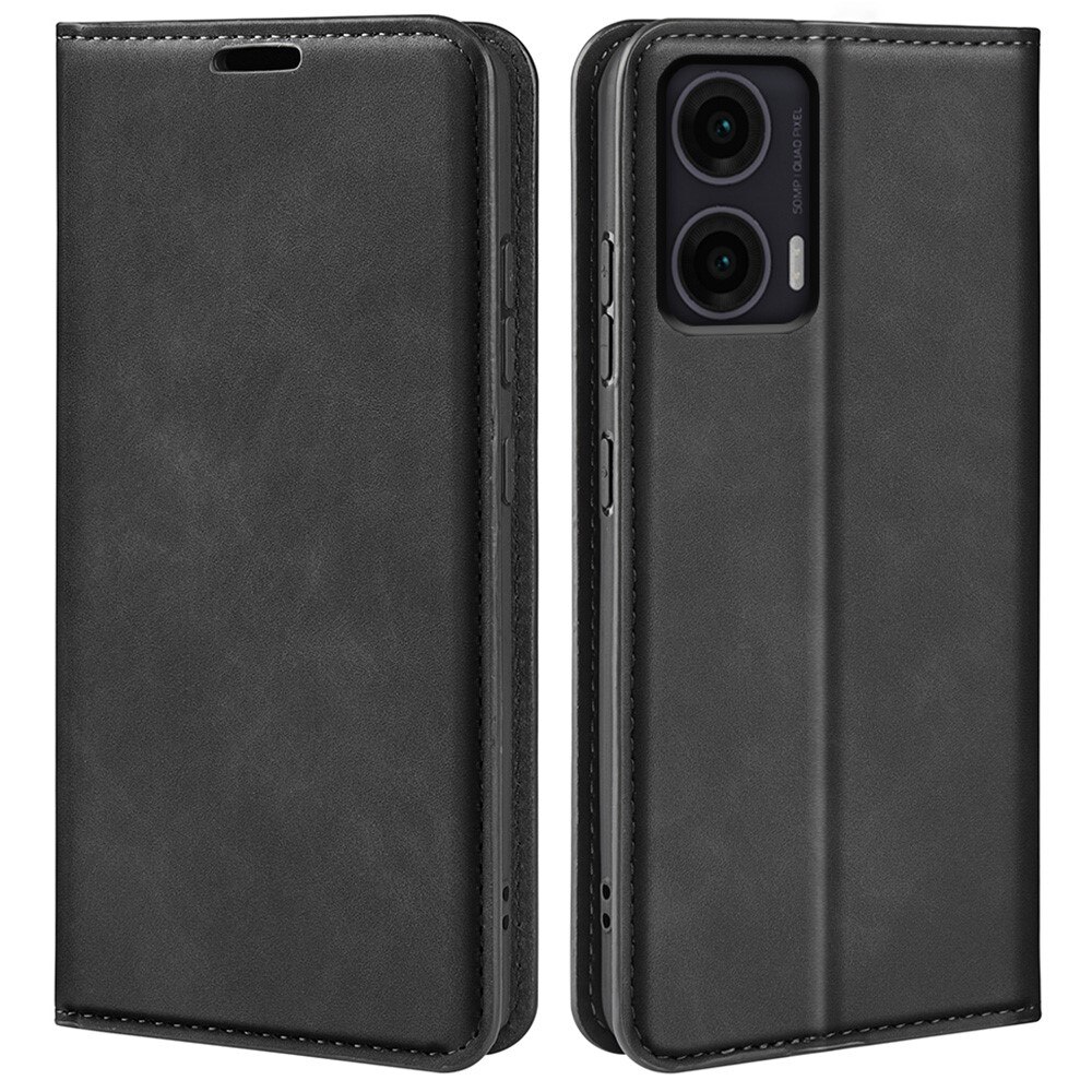 Funda delgada cartera Motorola Moto G35 Negro