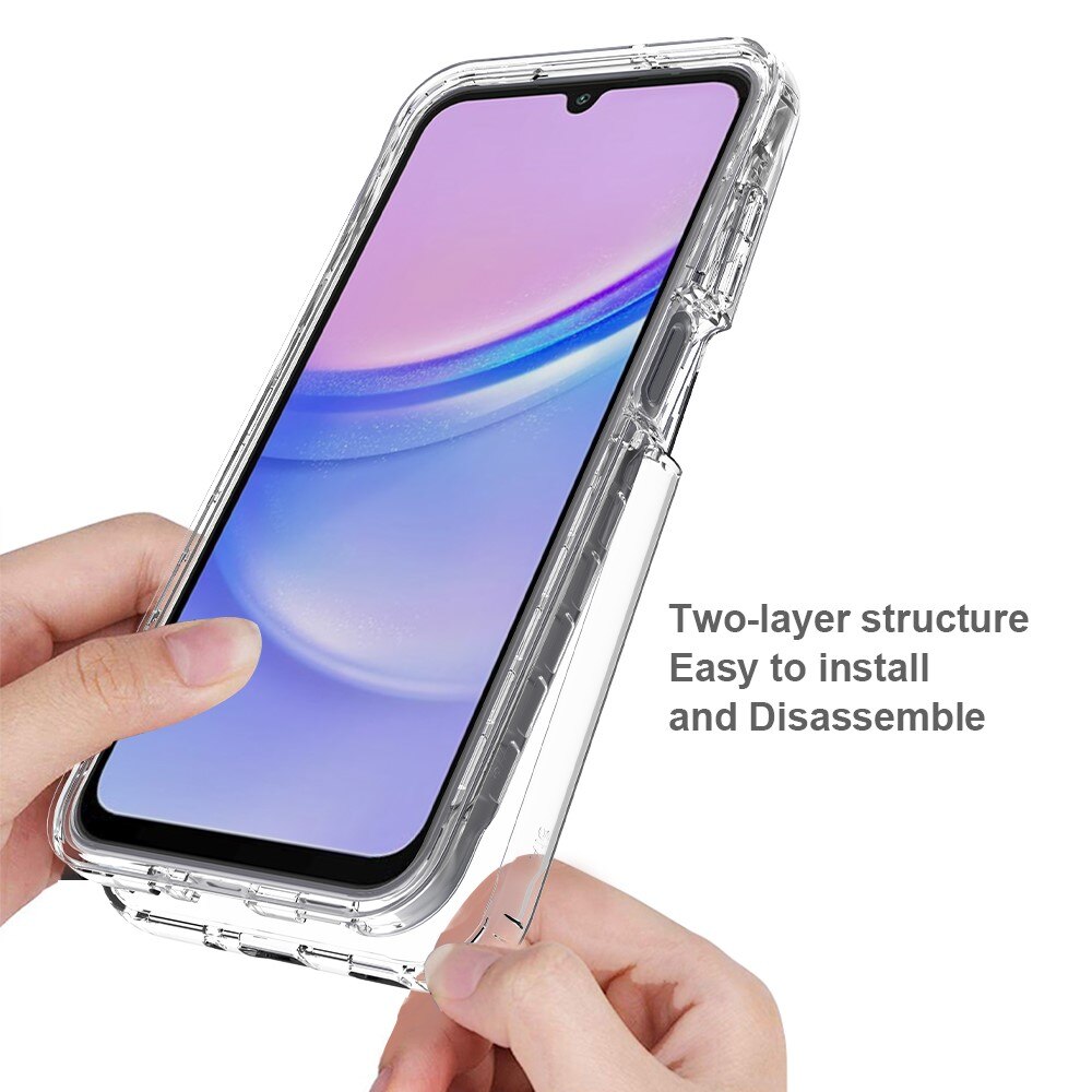Funda Full Protection Samsung Galaxy S25 Edge Transparente