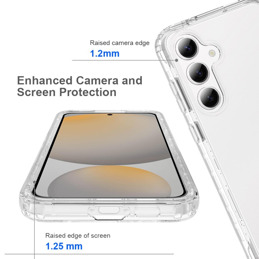 Funda Full Protection Samsung Galaxy S25 Edge Transparente