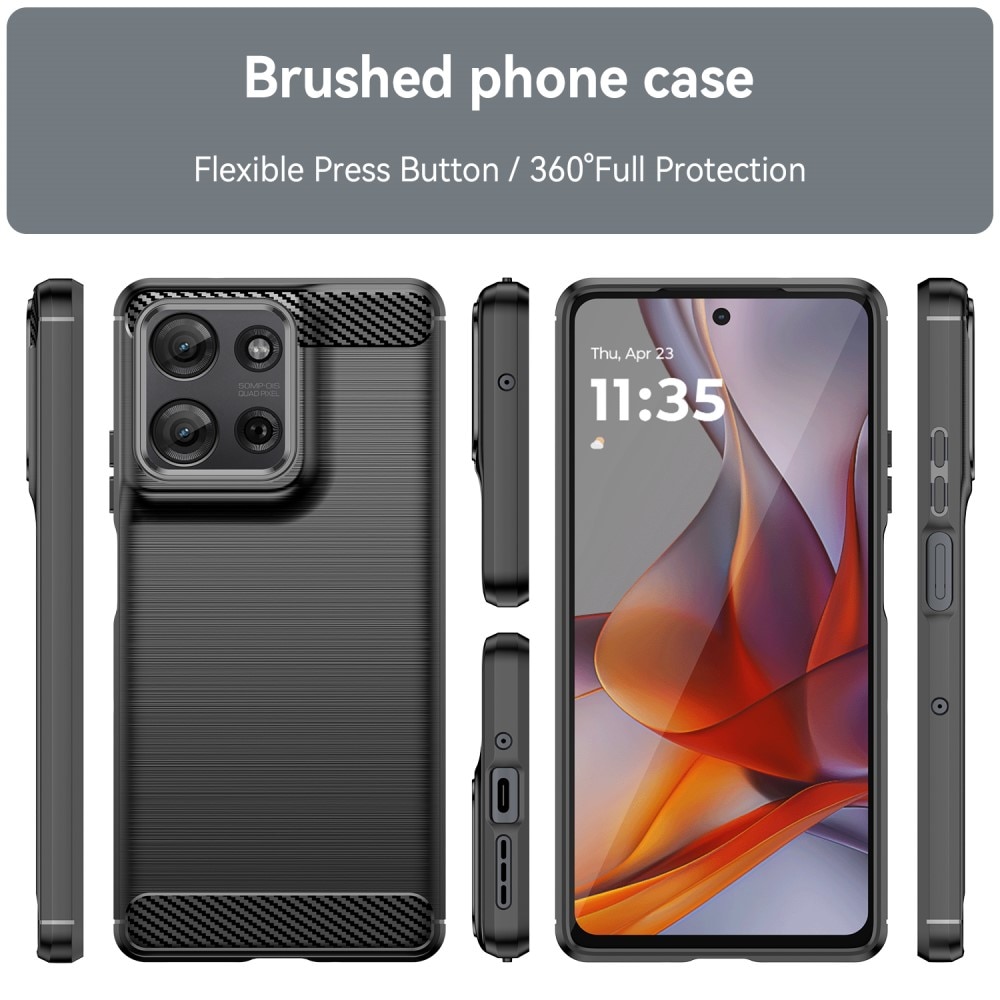 Funda TPU Brushed Motorola Moto G75 [F