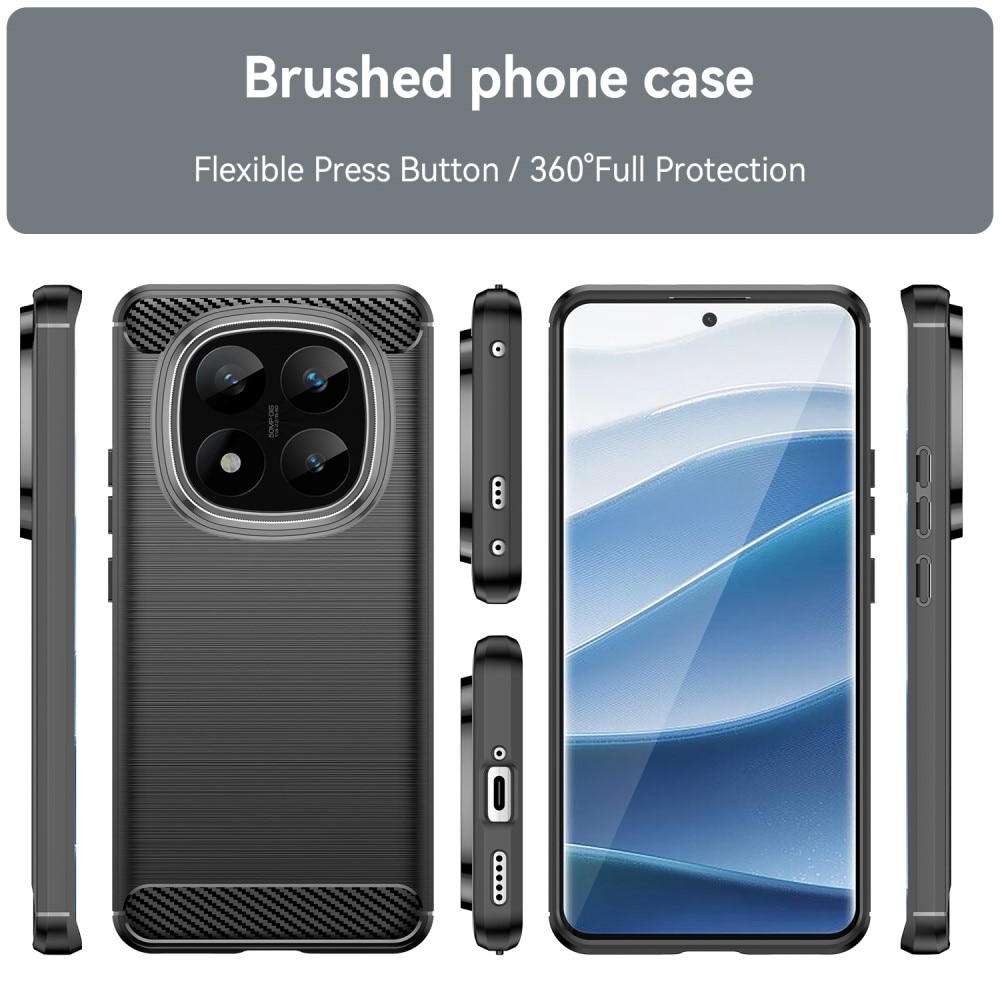 Funda TPU Brushed Xiaomi Redmi Note 14 Pro Plus [F