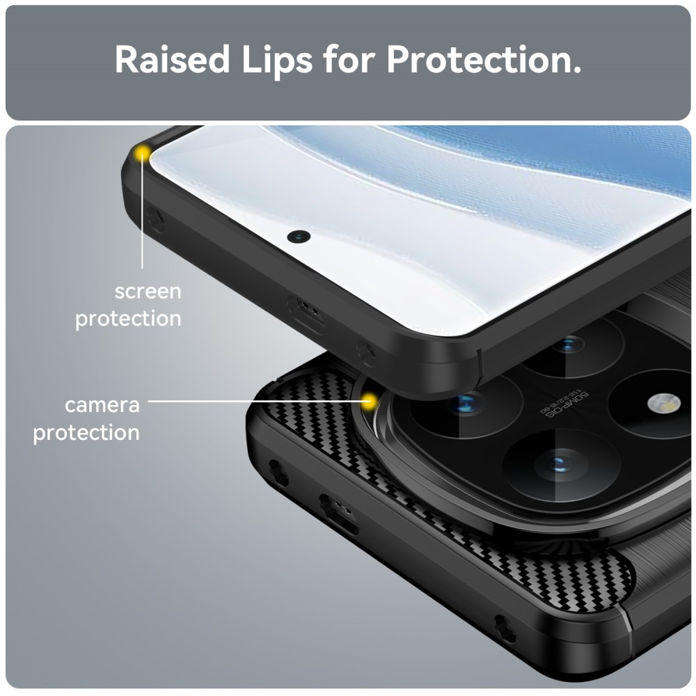 Funda TPU Brushed Xiaomi Redmi Note 14 Pro Plus [F