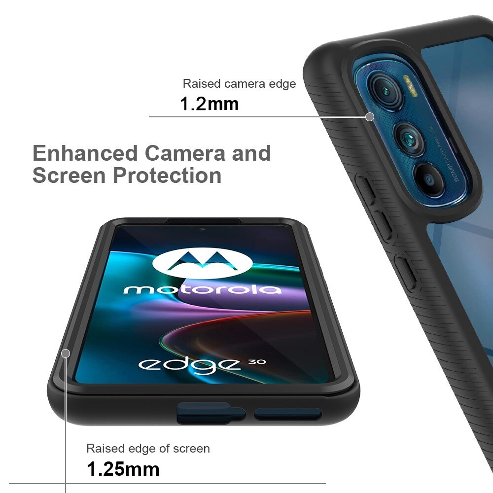 Funda Full Protection Motorola Edge 30 Negro