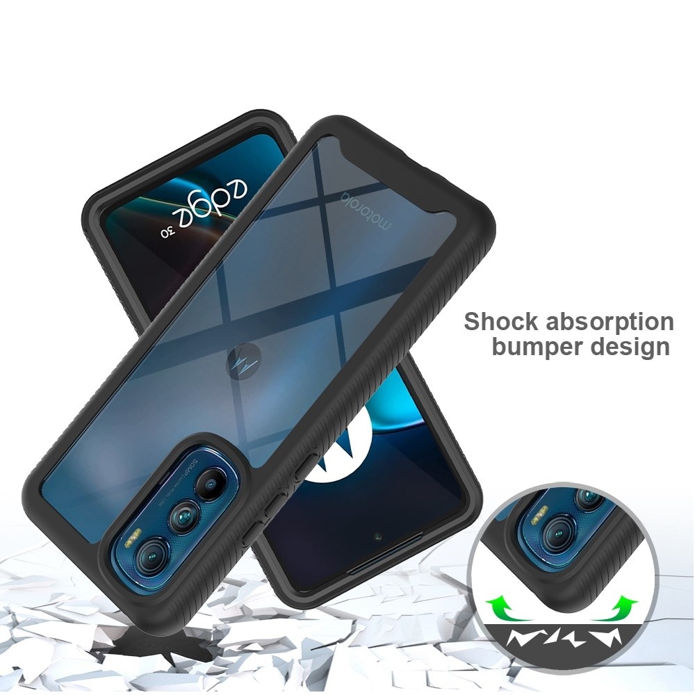 Funda Full Protection Motorola Edge 30 Negro