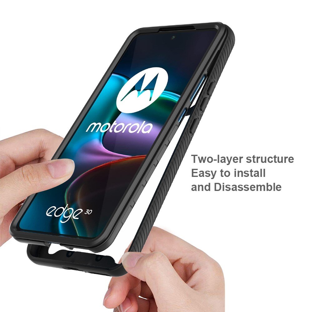 Funda Full Protection Motorola Edge 30 Negro