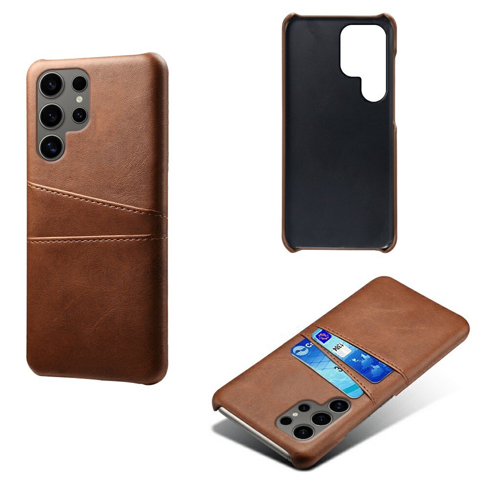 Funda Card Slots Samsung Galaxy S25 Ultra Marrón