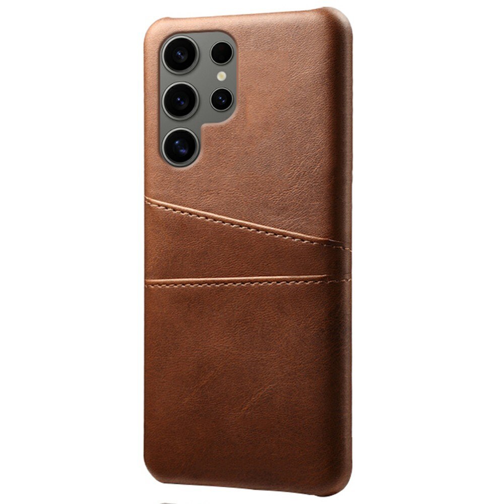 Funda Card Slots Samsung Galaxy S25 Ultra Marrón