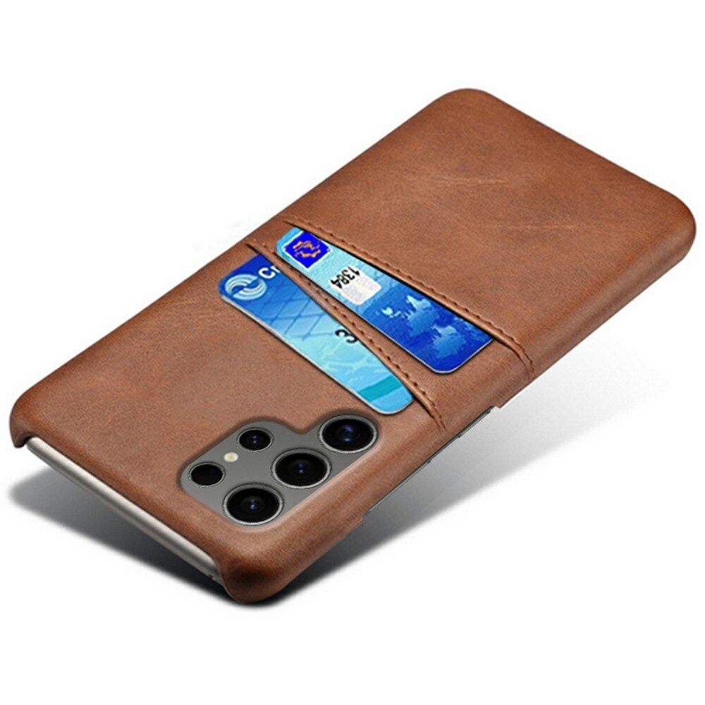 Funda Card Slots Samsung Galaxy S25 Ultra Marrón