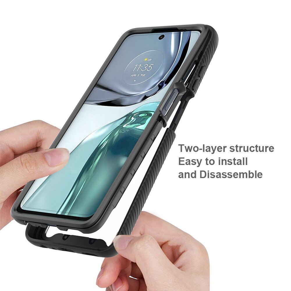 Funda Full Protection Motorola Moto G62 Negro