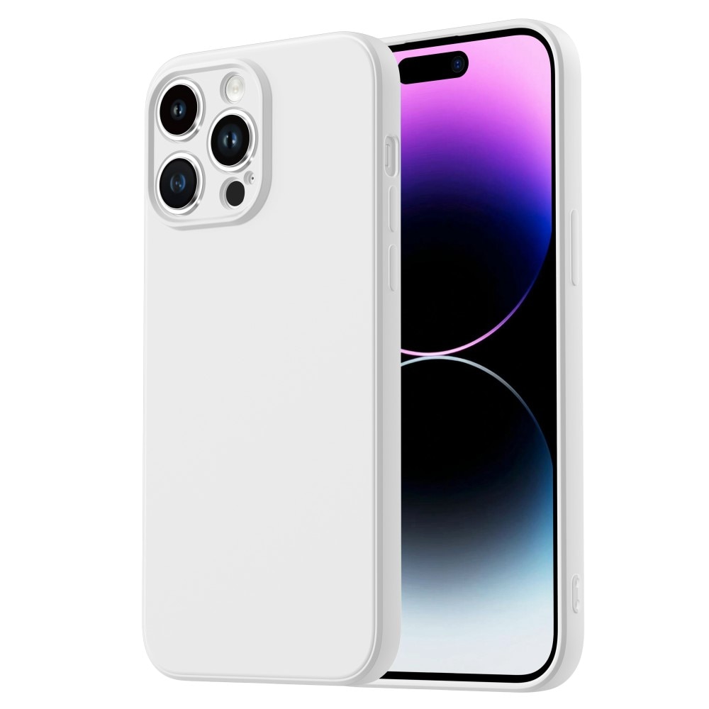 Funda Soft TPU iPhone 14 Pro Max Blanco