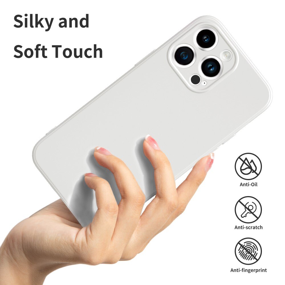 Funda Soft TPU iPhone 14 Pro Max Blanco