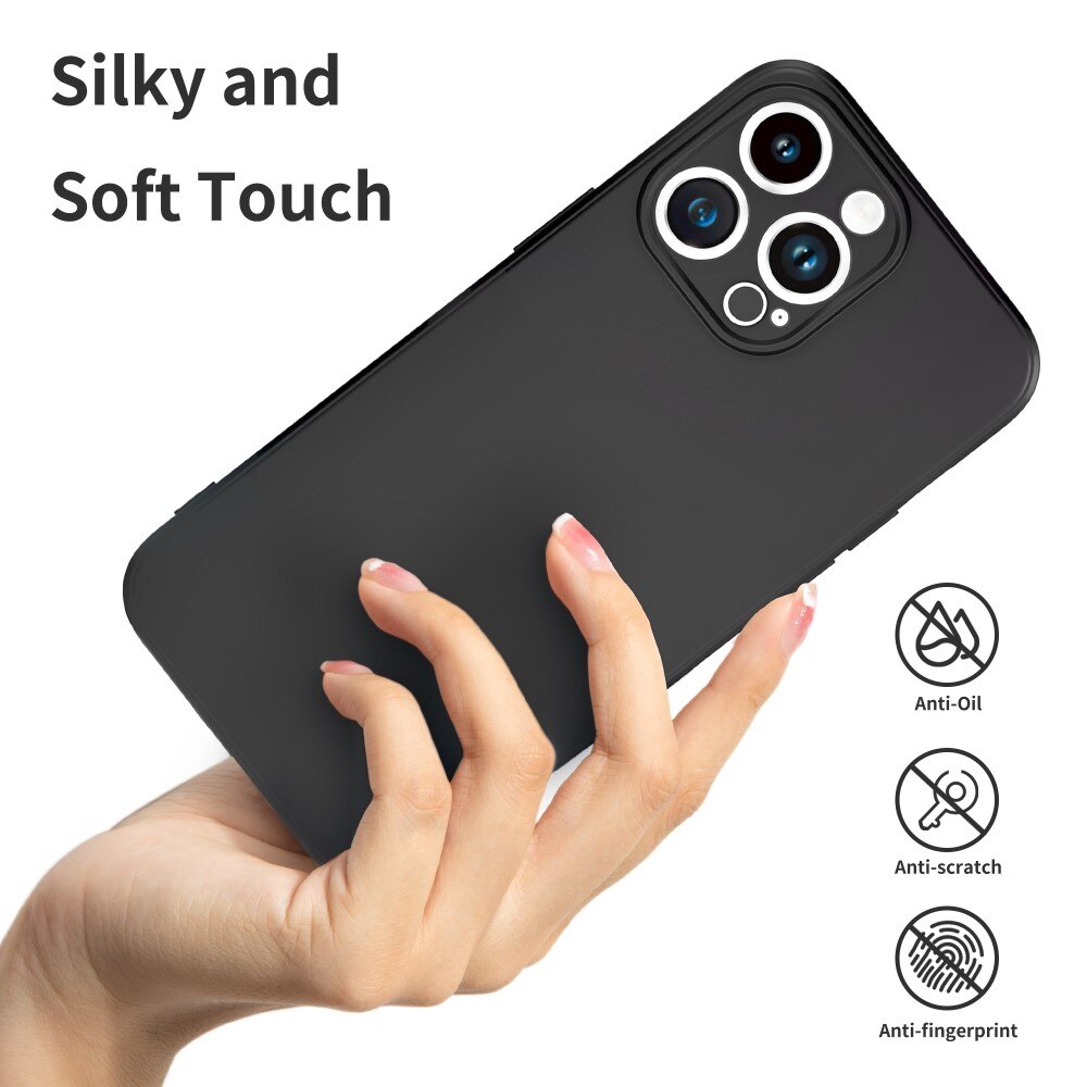 Funda Soft TPU iPhone 14 Pro Max Negro