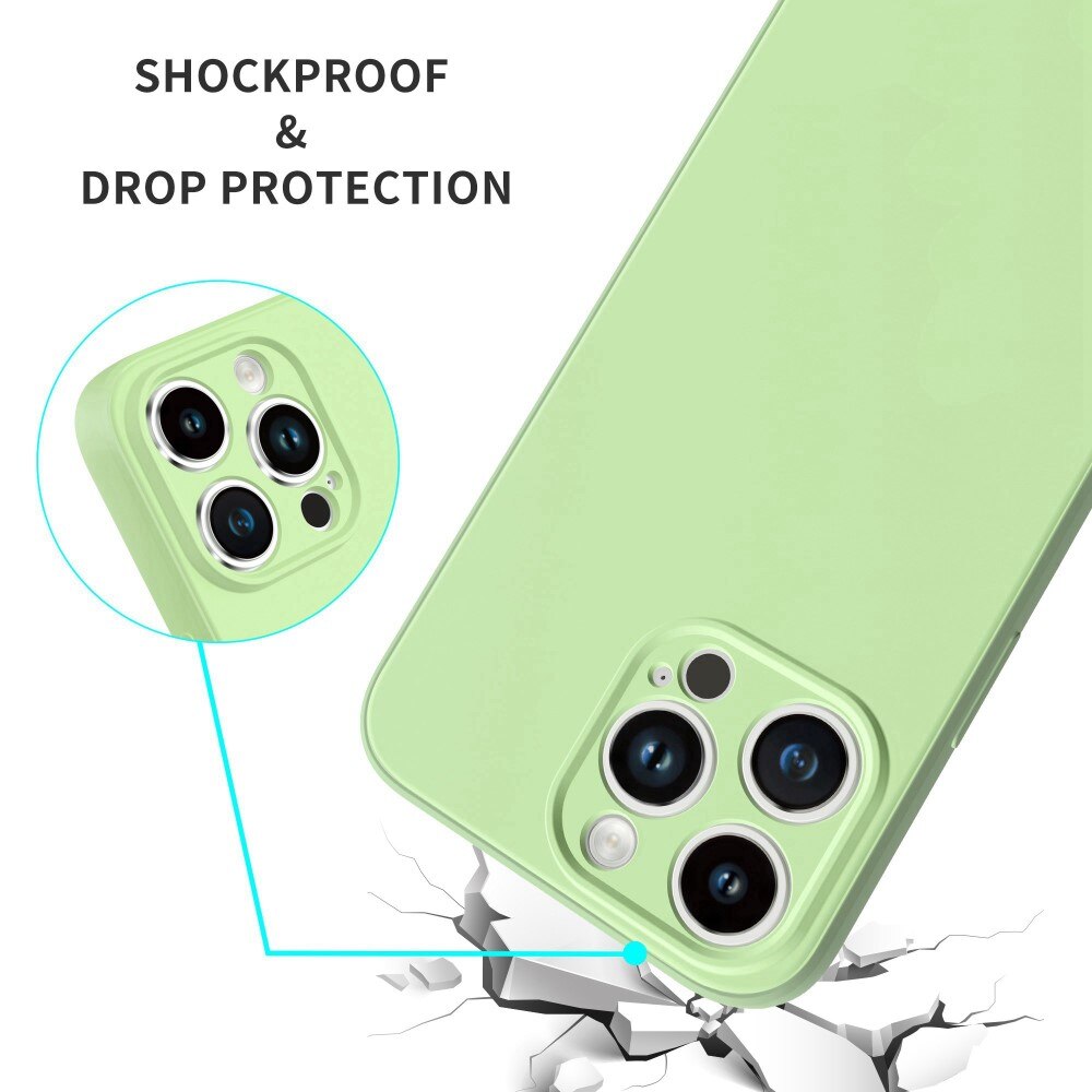 Funda Soft TPU iPhone 14 Pro Max Verde