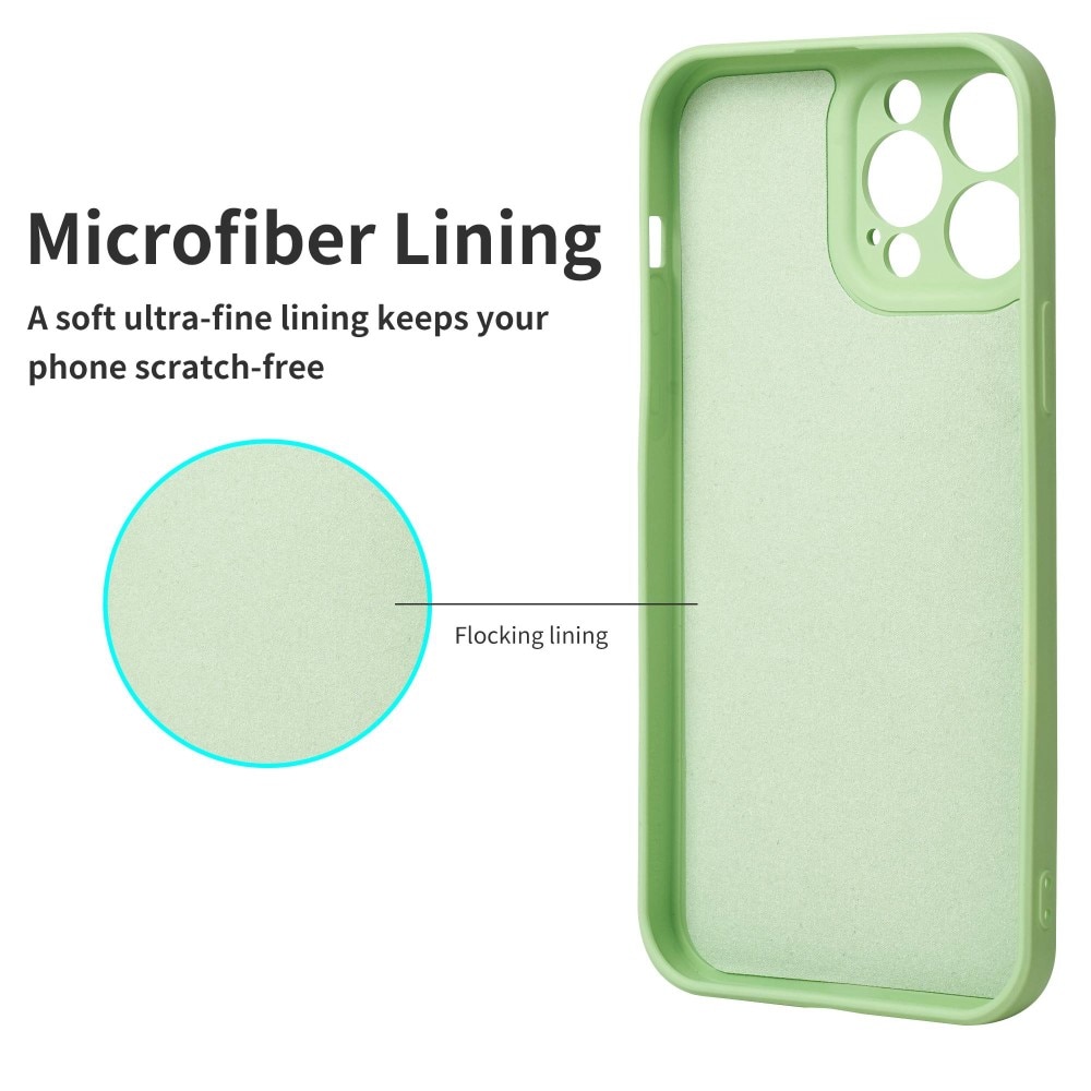 Funda Soft TPU iPhone 14 Pro Verde