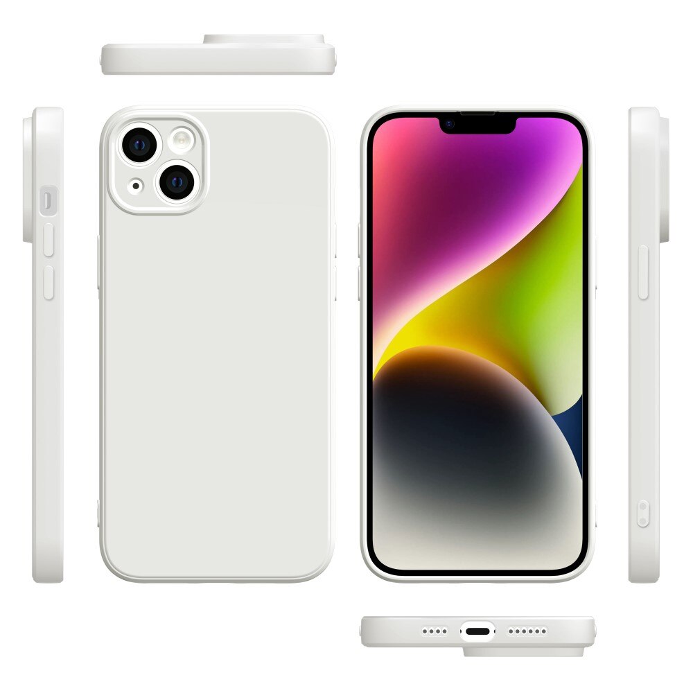 Funda Soft TPU iPhone 14 Blanco