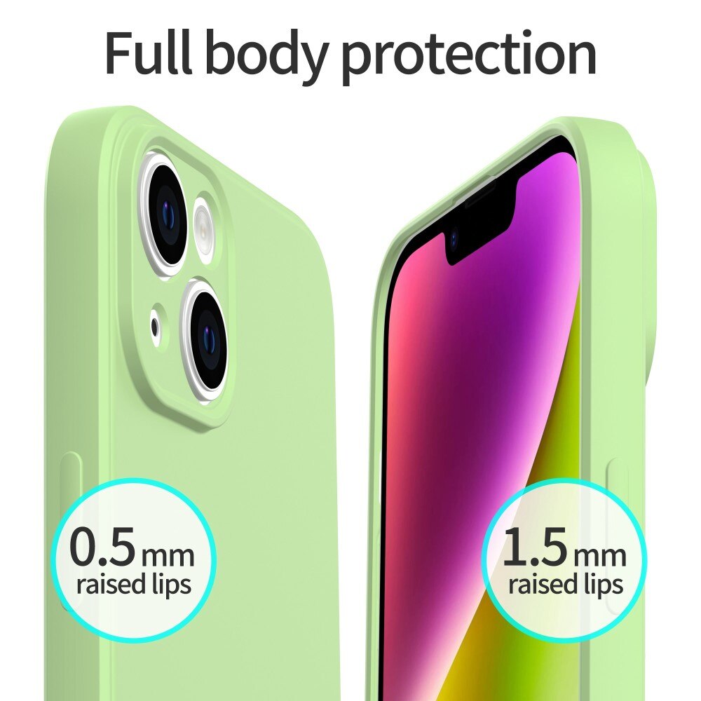 Funda Soft TPU iPhone 14 Verde