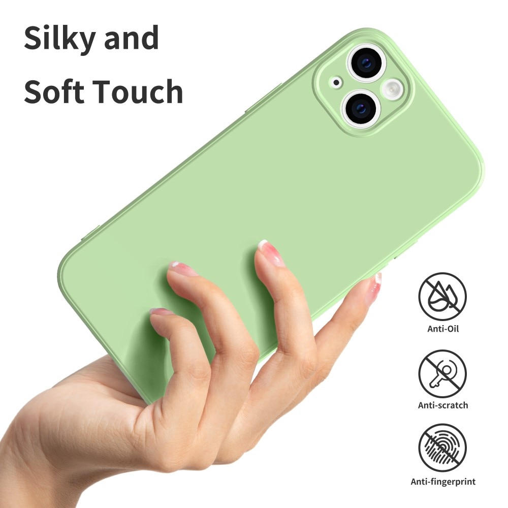 Funda Soft TPU iPhone 14 Verde