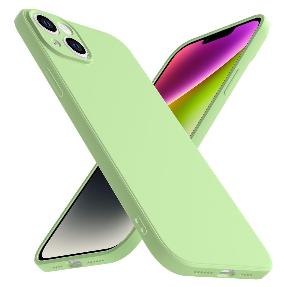 Funda Soft TPU iPhone 14 Plus Verde