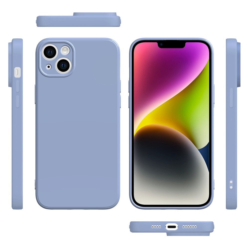 Funda Soft TPU iPhone 14 Plus Azul