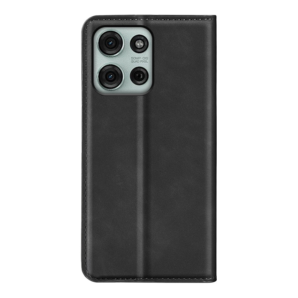 Funda delgada cartera Motorola Moto G75 Negro