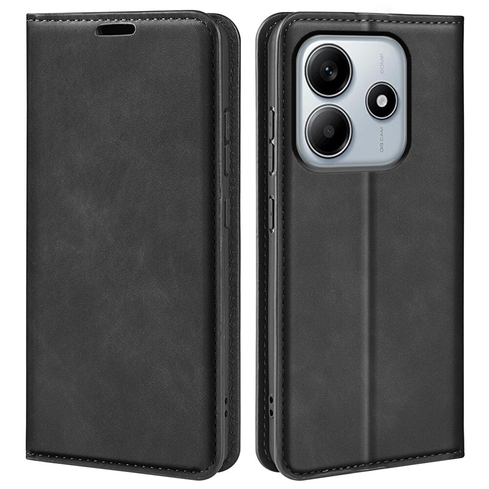 Funda delgada cartera Xiaomi Redmi Note 14 5G Negro