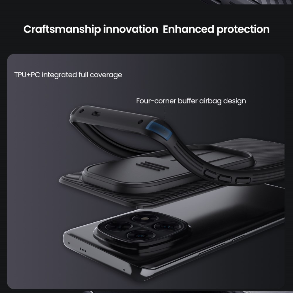 Funda CamShield Xiaomi Redmi Note 14 Pro Negro