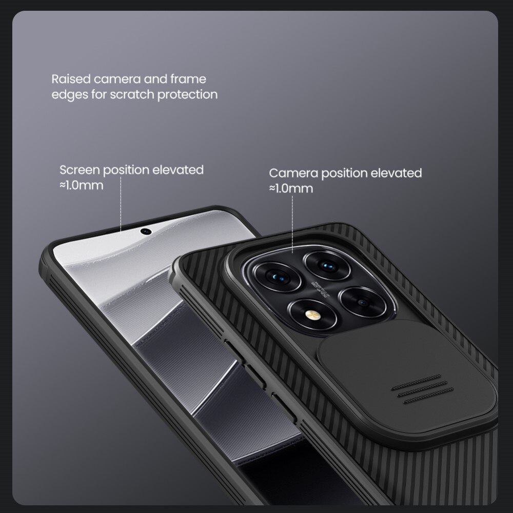 Funda CamShield Xiaomi Redmi Note 14 Pro Plus Negro