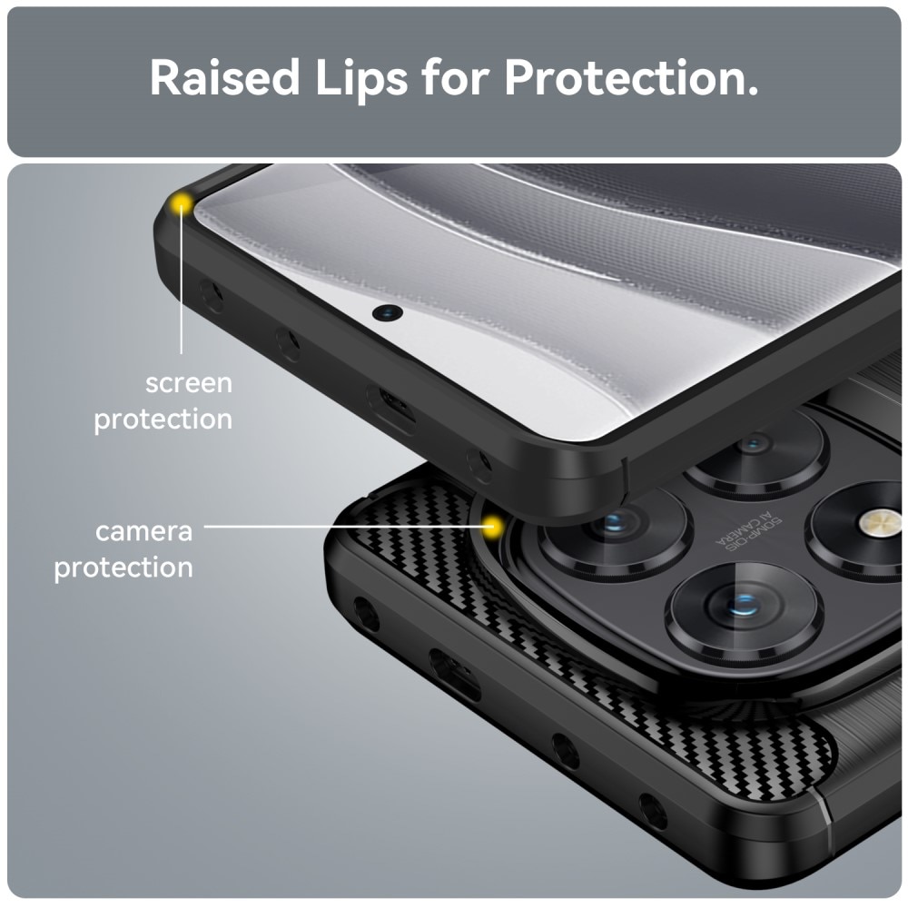Funda TPU Brushed Xiaomi Redmi Note 14 Pro [F