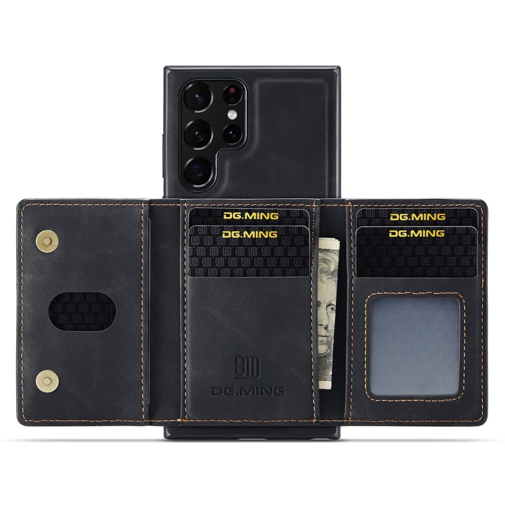 Funda Magnetic Card Slot Samsung Galaxy S25 Ultra Black