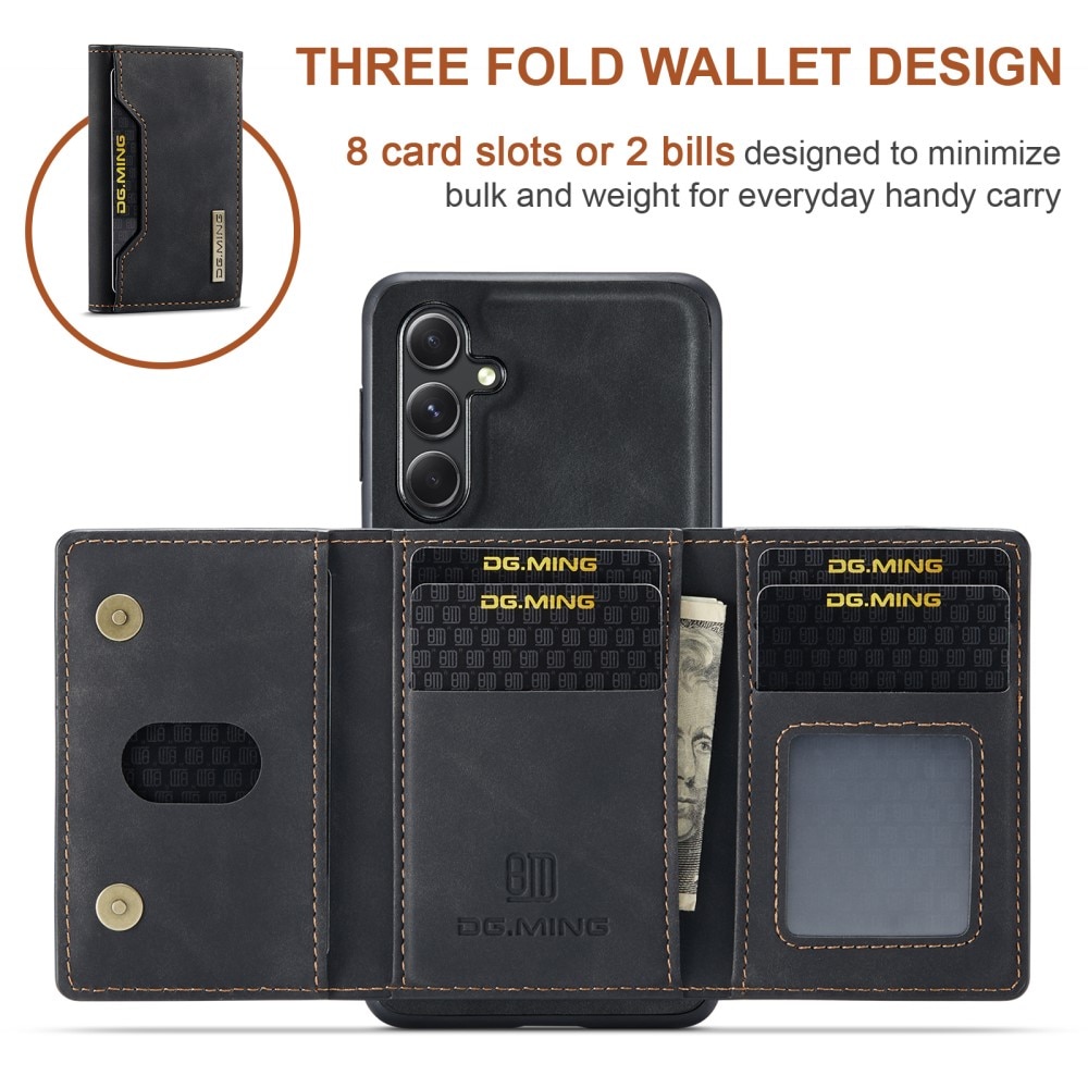 Funda Magnetic Card Slot Samsung Galaxy S25 Plus Black