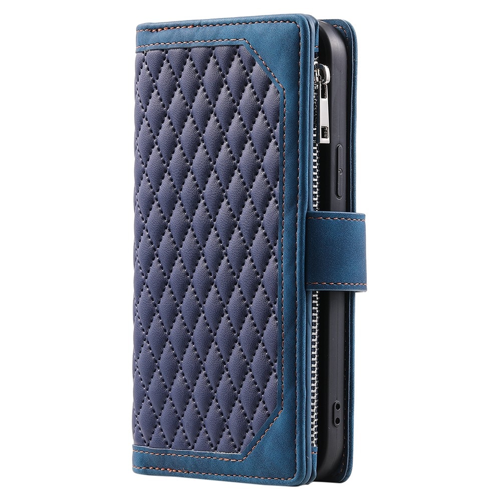 Funda acolchada tipo billetera Samsung Galaxy A56 Azul