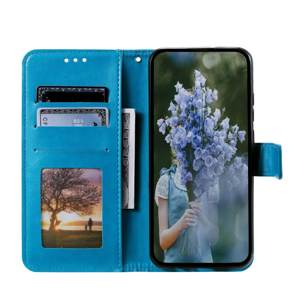 Funda de cuero Huawei Mate 50 Pro Azul