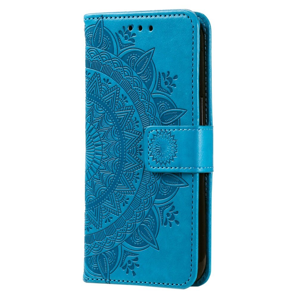 Funda de cuero Huawei Mate 50 Pro Azul