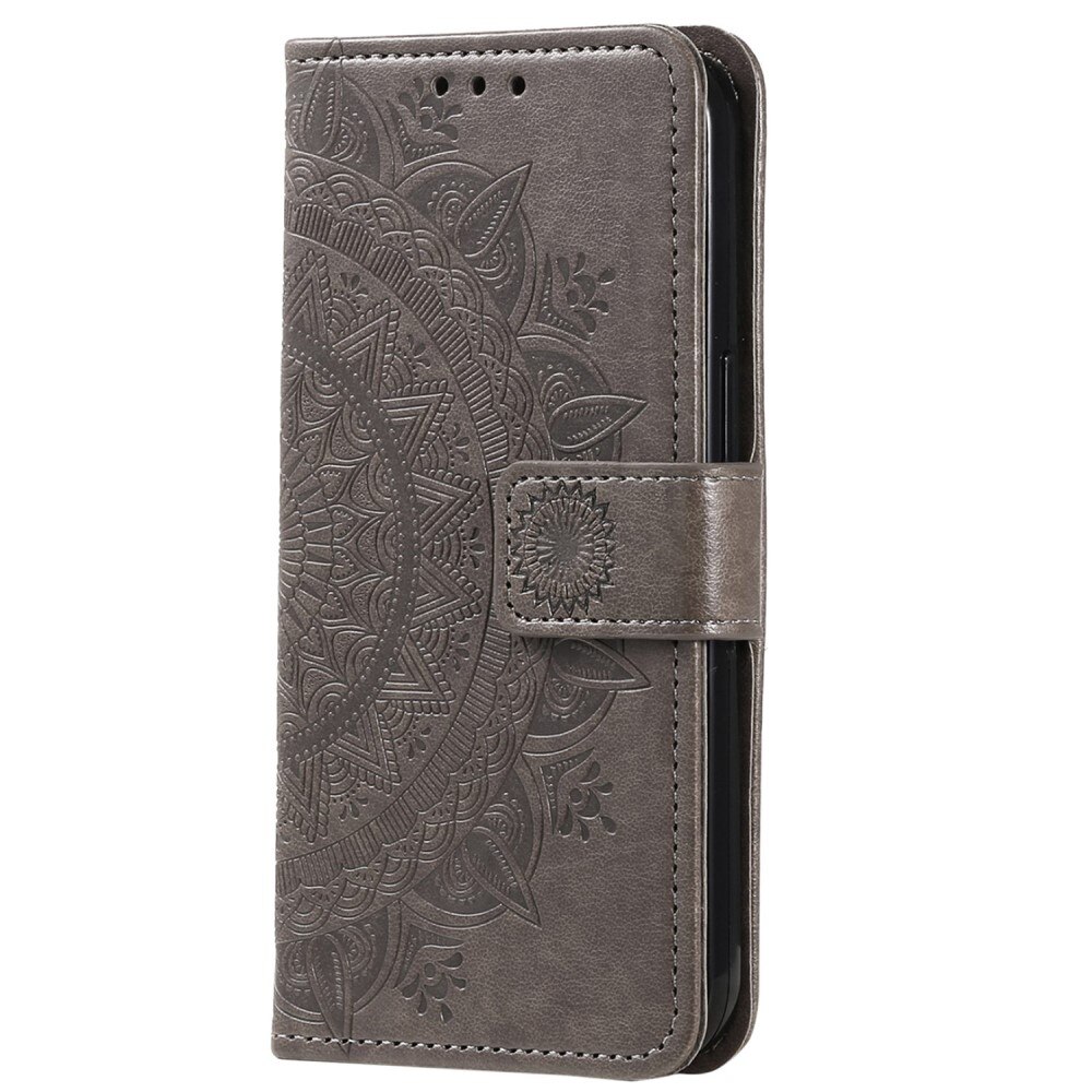 Funda de cuero Huawei Mate 50 Pro Gris