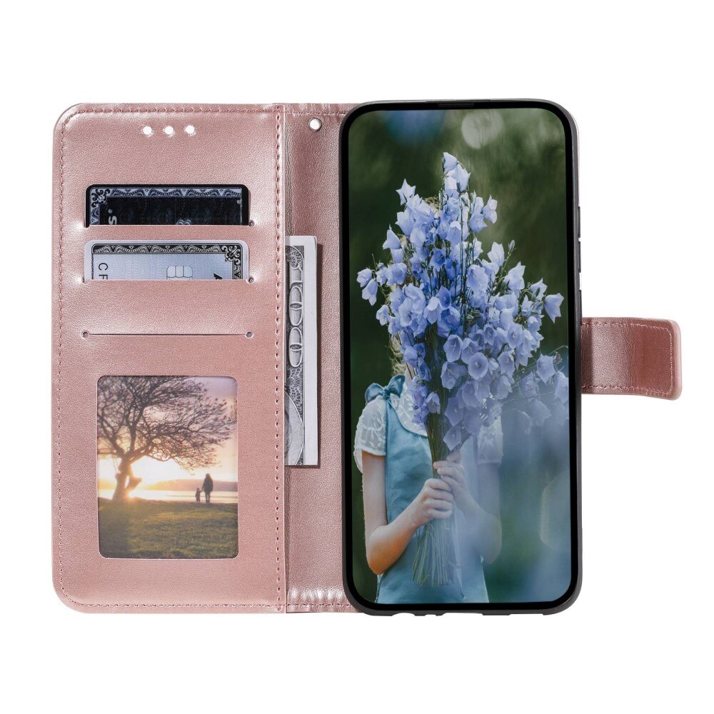 Funda de cuero Huawei Mate 50 Pro Pink Gold