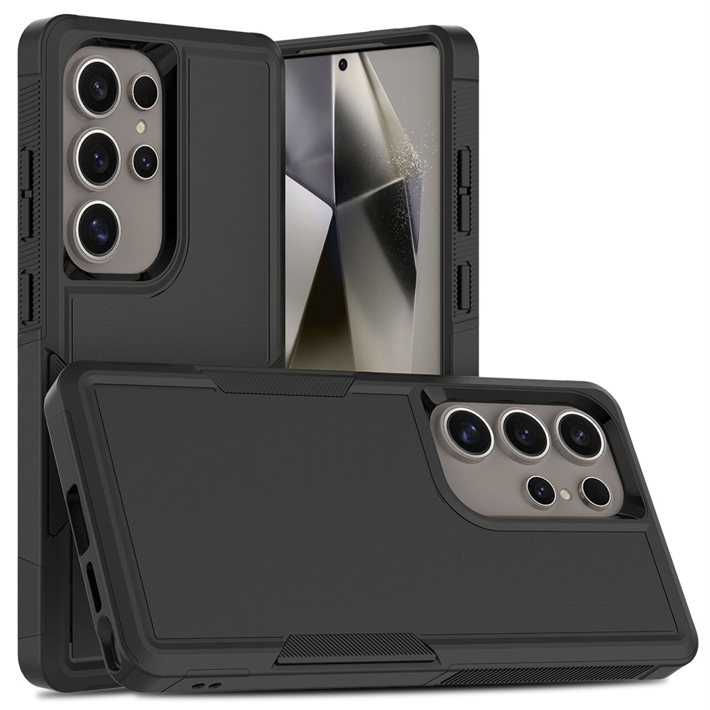 Funda híbrida Off-road Samsung Galaxy S25 Ultra, negro
