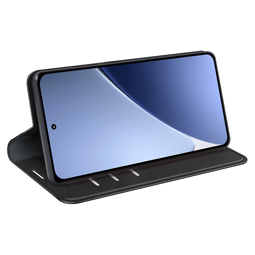 Funda delgada cartera Xiaomi 15 Pro Negro