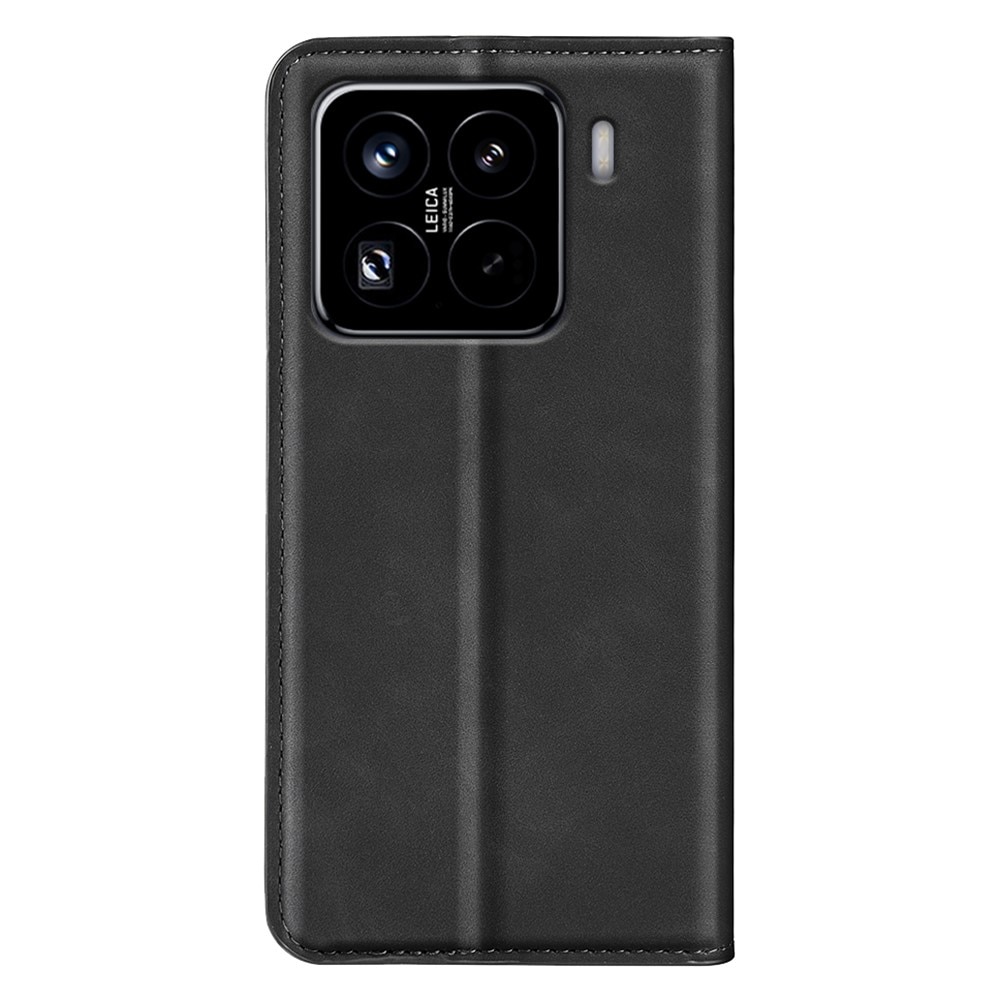 Funda delgada cartera Xiaomi 15 Pro Negro