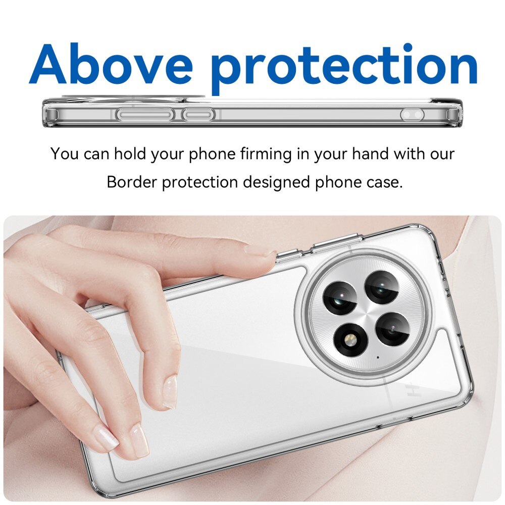 Funda híbrida para  OnePlus 13 transparente