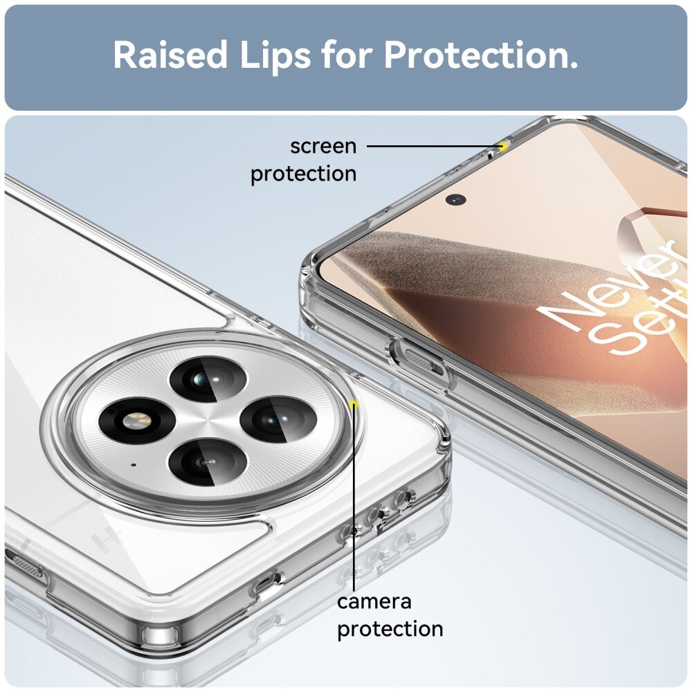 Funda híbrida para  OnePlus 13 transparente